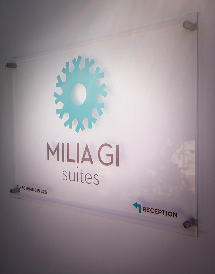 Milia Gi Suites Поллония Экстерьер фото